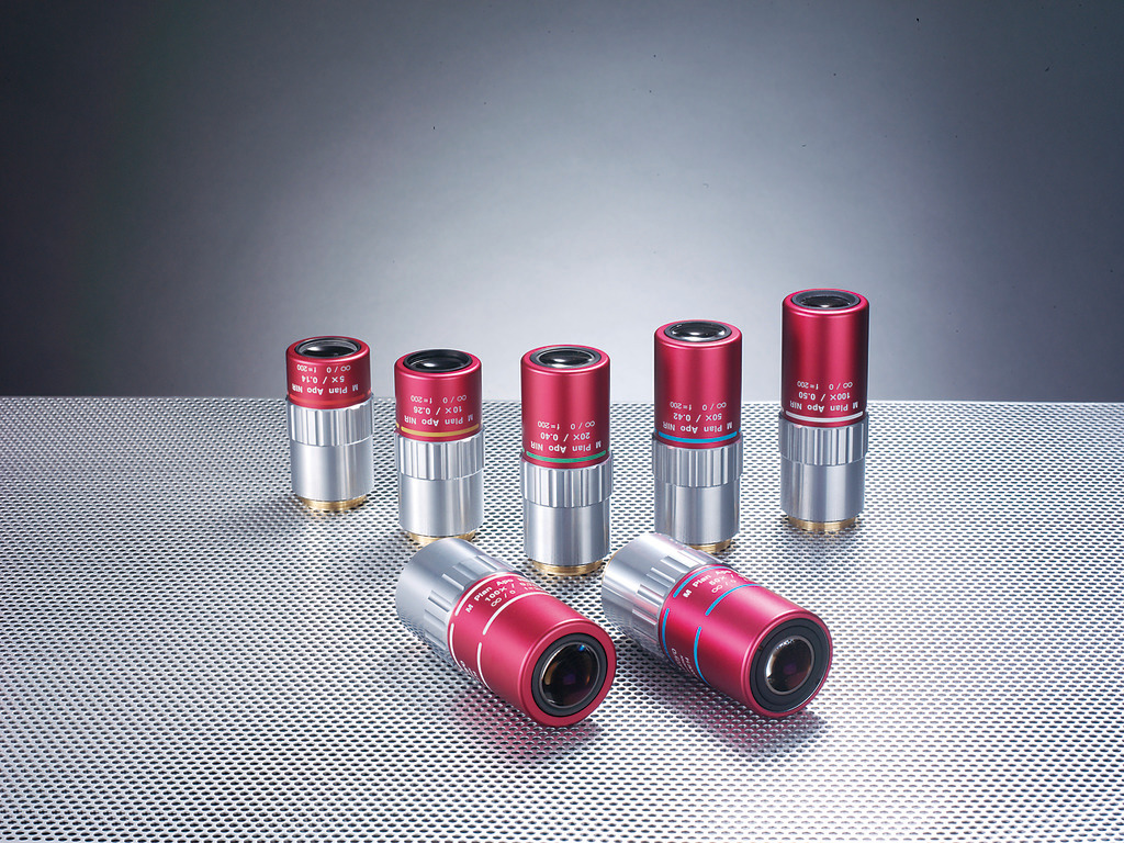 Mitutoyo三丰 明视场液晶用近红外区校正 红外物镜波长480-1800