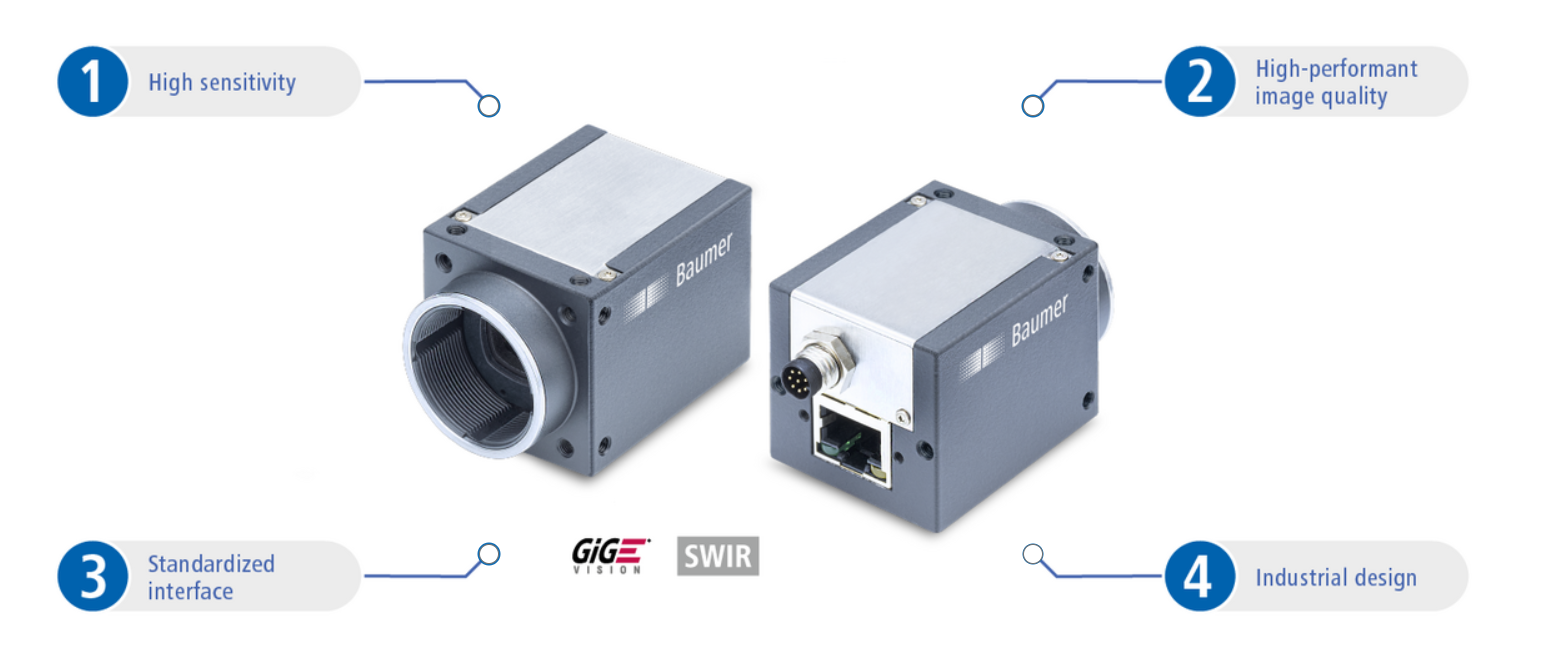 Baumer/堡盟 SWIR（短波红外）相机