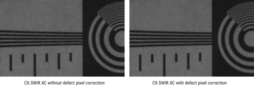 SWIR相机:见不可见 – 缺陷像素校正